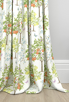 Lemon Grove, Blossom - Made to Measure Curtain